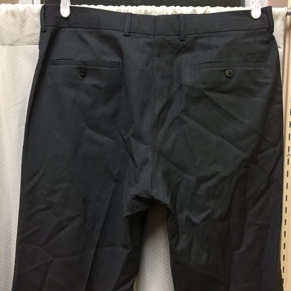 Hugo Boss Pasolini Movie Dress Pants Wool Nylon Blend Tag 40R Waist Measured 36 - Picture 5 of 9